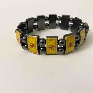 Scottish Lion Rampant Stretch Bracelet